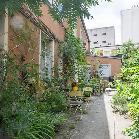 Quiet With Garden Lägenhet Paris